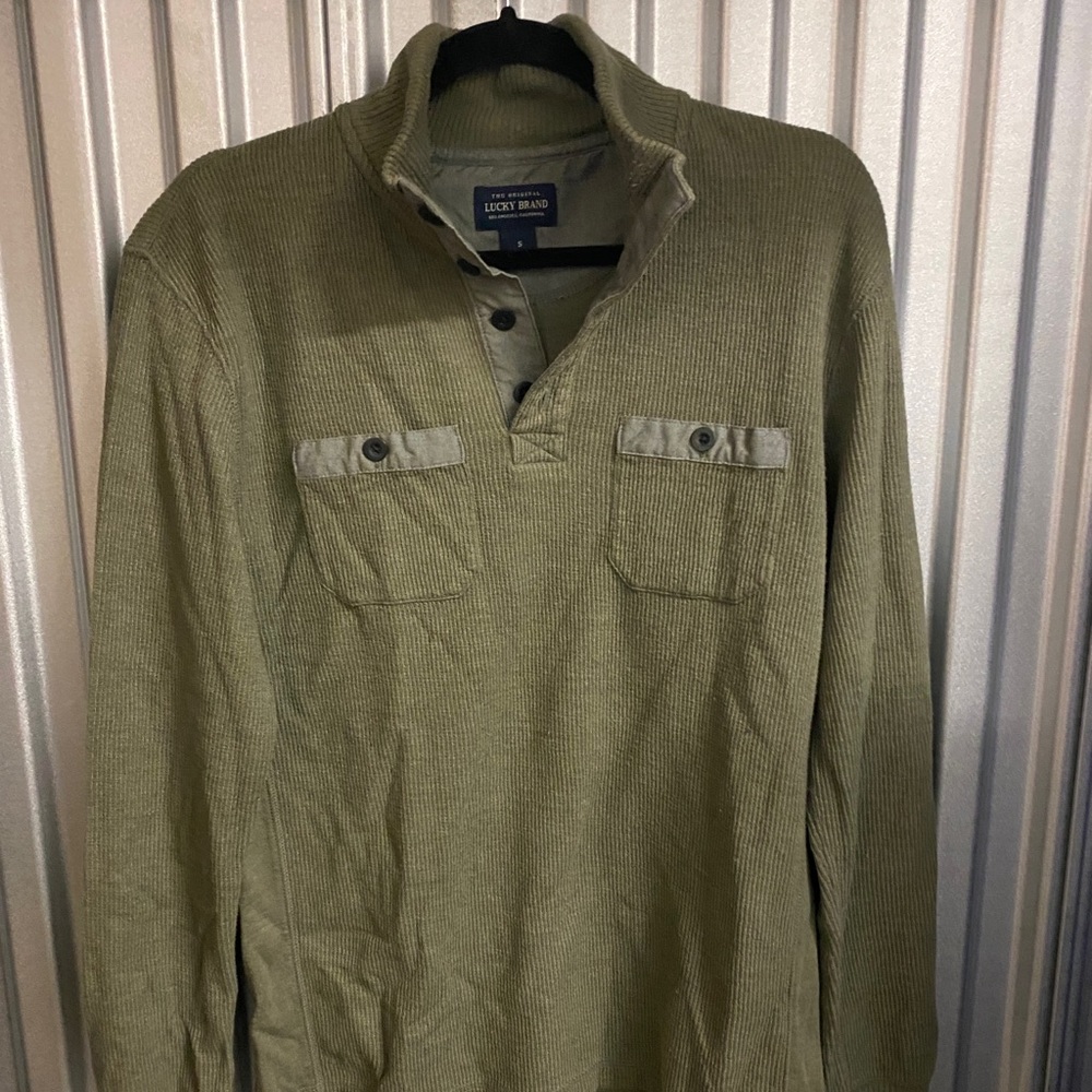 Neutral Green Sweater